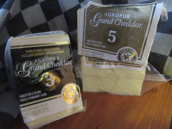Quebec 3 & 5 year old White Cheddar