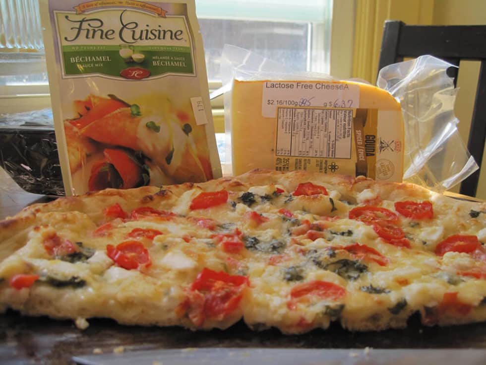 Pizza Lactose Free Cheese & Veggie The European Pantry