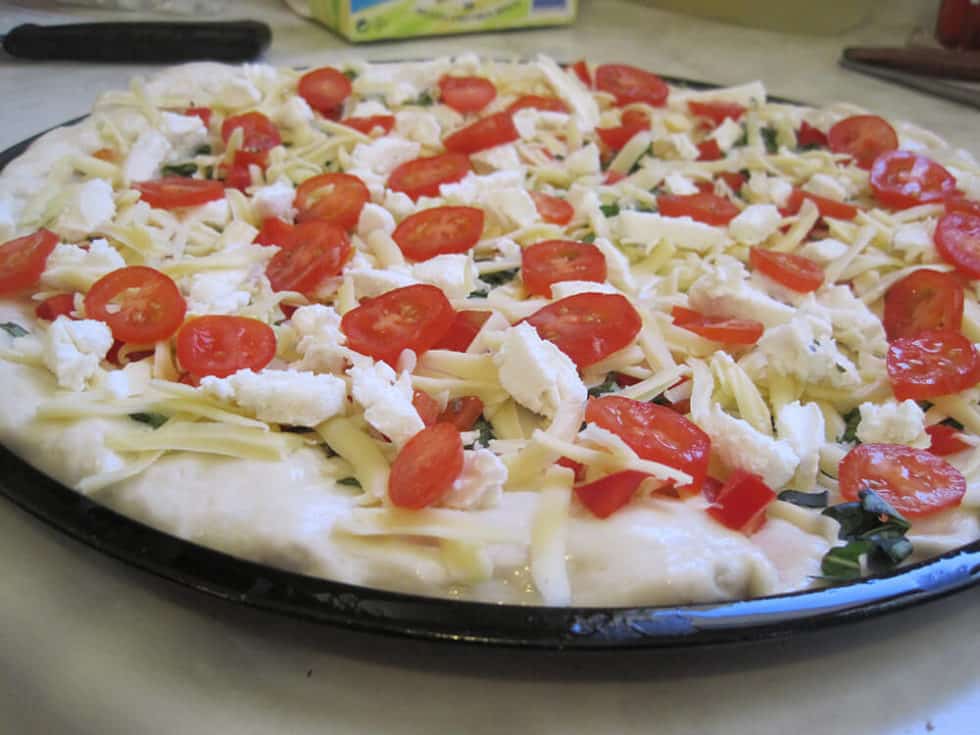 Pizza Lactose Free Cheese & Veggie The European Pantry