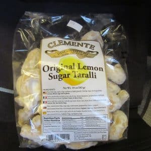 Lemon Sugar Taralli by Clemente