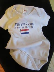  Onesies Dutch Cutie