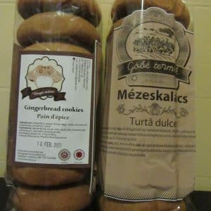 Hungarian gingerbread cookies