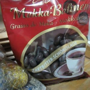 Carl Brandt chocolate covered coffee beans