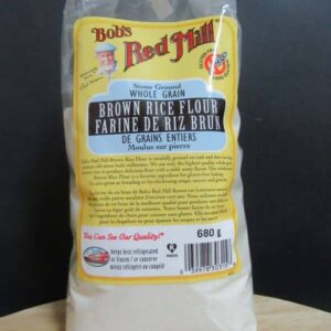 Bob's Red Mill Stoneground whole grain brown rice flour