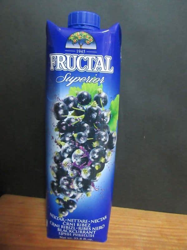 Fructal Black Currant juice