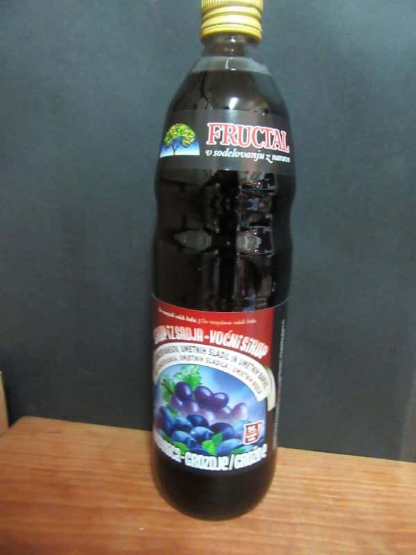 Fructal Blueberry Syrup