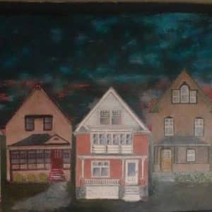 Acrylic Painting by Jacqui Eisen