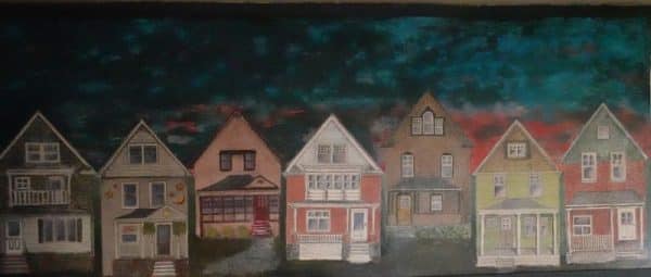Acrylic Painting by Jacqui Eisen
